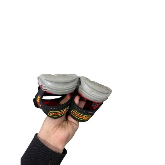 Skechers Thermo Splash Black Red Light Up Flame Sporty Sandals Boys Youth 2 - Picture 6 of 7